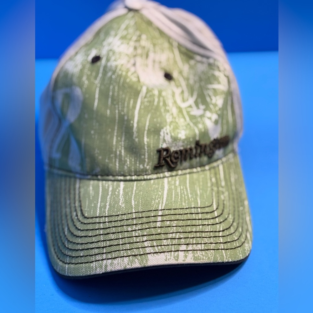 Remington Men’s Green Camouflage Cap EUC